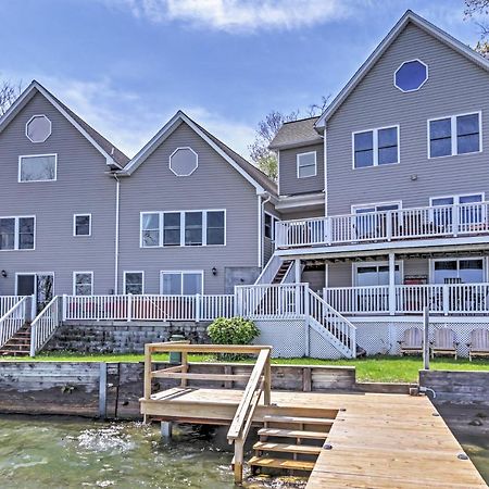 Waterfront Seneca Lake House Fire Pit And Boat Dock Geneva Exteriér fotografie