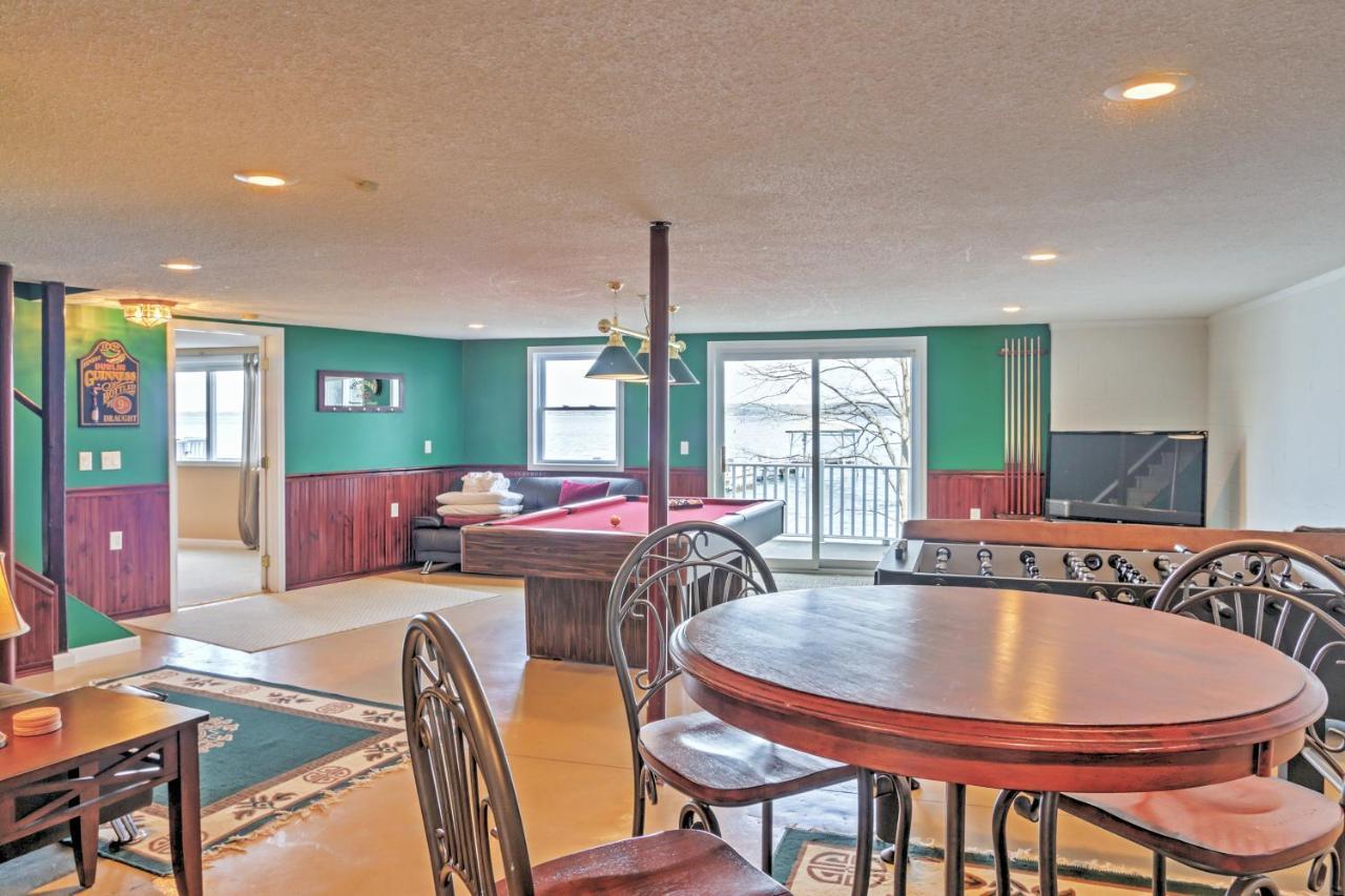 Waterfront Seneca Lake House Fire Pit And Boat Dock Geneva Exteriér fotografie